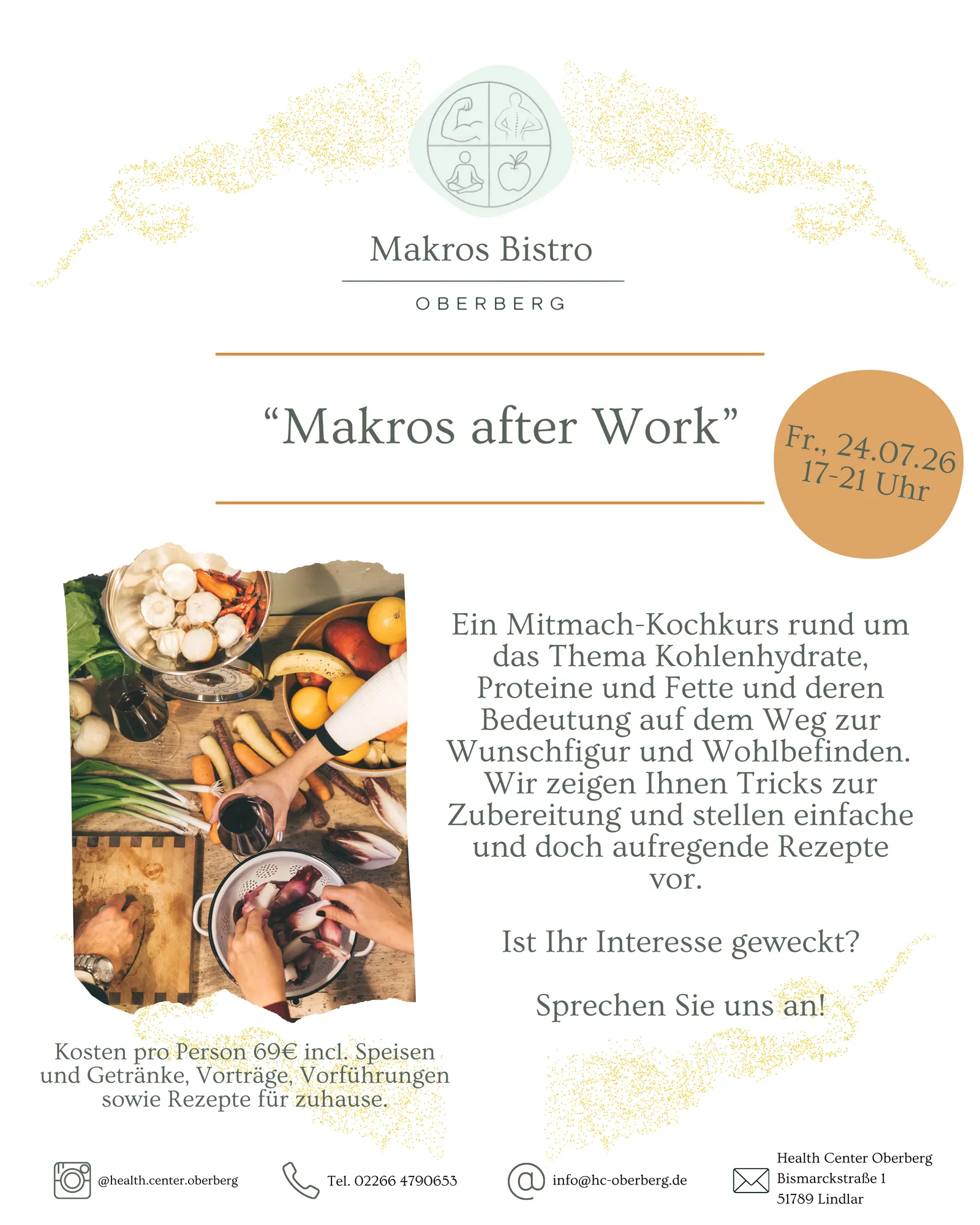 Willkommen im Health Center Oberberg Willkommen im Health Center Oberberg