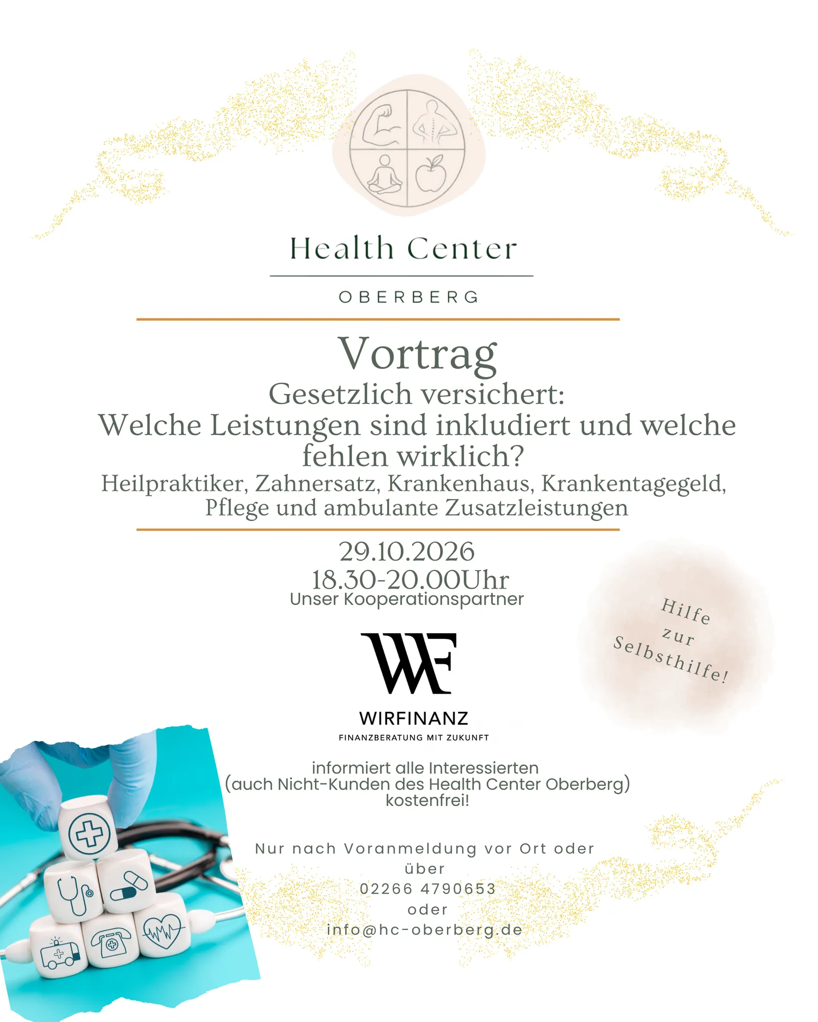 Willkommen im Health Center Oberberg Willkommen im Health Center Oberberg